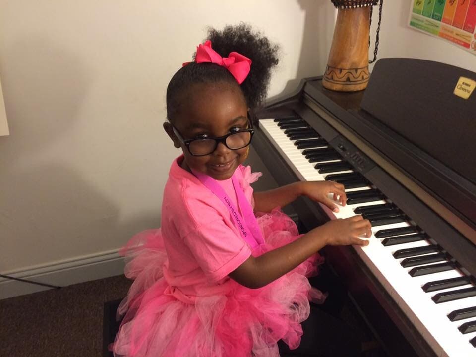 Piano student at Atascocita School of Music