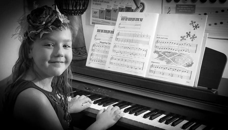 Piano student at Atascocita School of Music